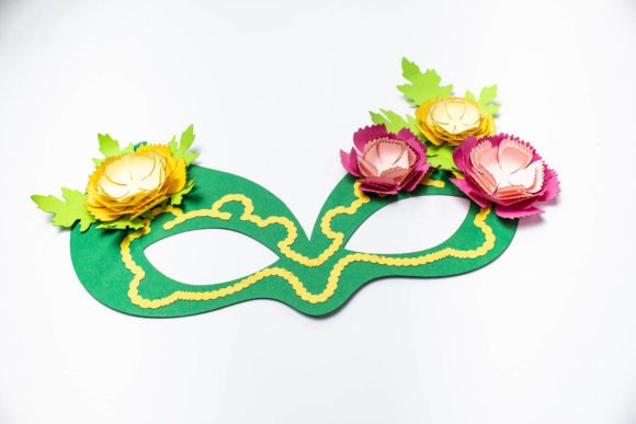 Download Carnival Mask - Carnations - Car Collection