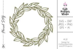 Download Wedding Monogram Frame with Leaves. - Wedding Collection