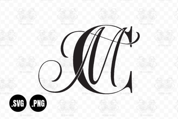 Download Cm, Mc, Wedding Monogram, Calligraphy - Wedding Collection