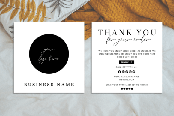 Download Small Business Thank You Card Template - Car Collection