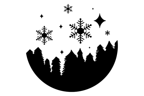 Download Winter Forest Circle - Premium Resources