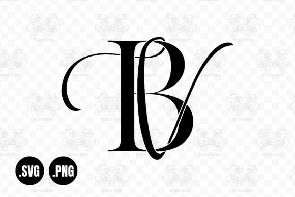 Download BV, VB, Wedding Monogram, Calligraphy - Wedding Collection