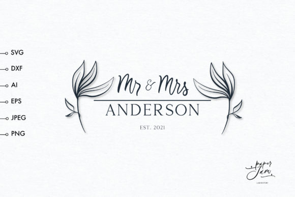 Download Wedding Monogram Frame Svg - Wedding Collection