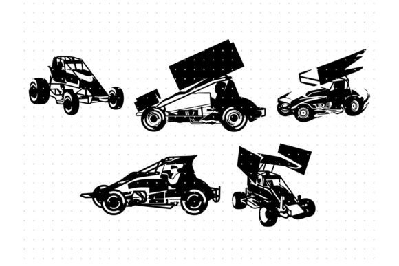 Download Sprint Car SVG - Car Collection