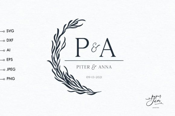 Download Wedding Monogram Frame Svg - Wedding Collection